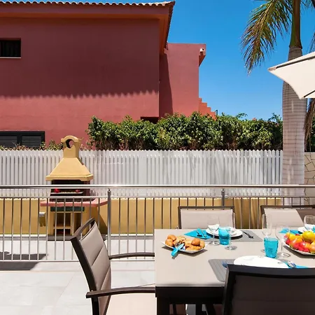 Encantadora Private Outdoor Heatable Pool Bbq Facilities Shaded Outdoor Dining Area Sonnenland Gran Canaria *