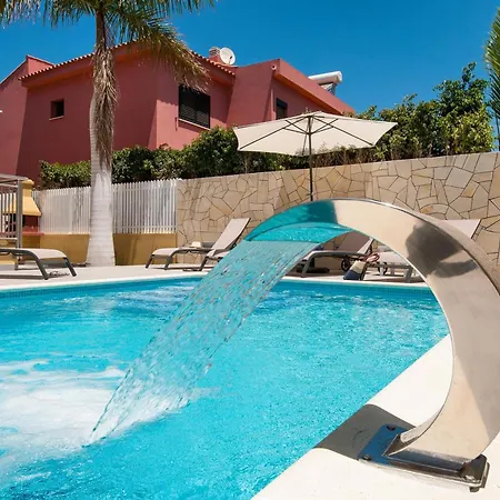 Encantadora Private Outdoor Heatable Pool Bbq Facilities Shaded Outdoor Dining Area Sonnenland Gran Canaria Villa